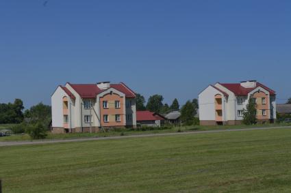 Беларусь, Гродно. Вид на агрогородок.