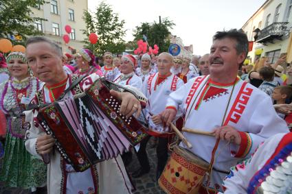Беларусь, Гродно. Открытие XII Республиканского фестиваля национальных культур.