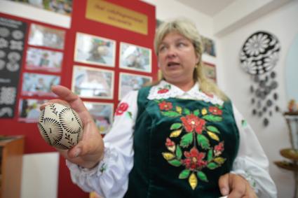 Беларусь, Сопоцкин. Музей писанки Сопоцкинского культурно-туристического центра.
