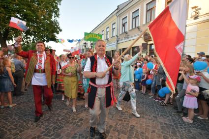 Беларусь, Гродно. Открытие XII Республиканского  фестиваля национальных культур.