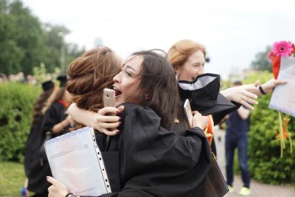 Екатеринбург. Вручение дипломов выпускникам УрФУ (Уральский Федеральный университет)