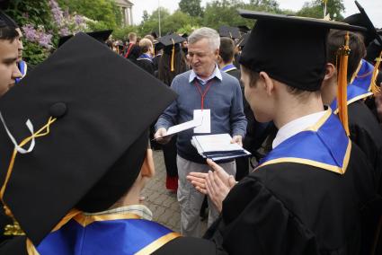 Екатеринбург. Вручение дипломов выпускникам УрФУ (Уральский Федеральный университет)