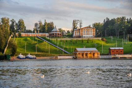 Плес. Дача премьер-министра РФ Дмитрия Медведева.