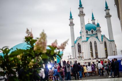 Татарстан, Казань. Мечеть Кул-Шариф  в Казанском кремле.