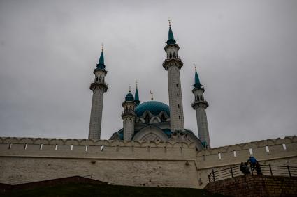 Татарстан, Казань. Мечеть Кул-Шариф  в Казанском кремле.