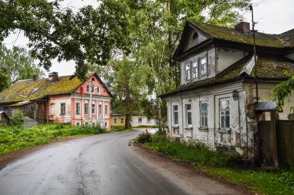 Селигер, Осташков. Виды города.