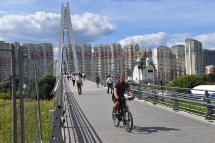 Московская область, Красногорск. Павшинский (Спасский) мост.