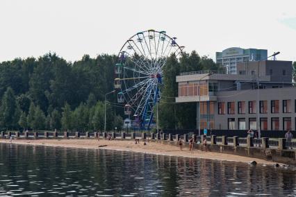 Республика Карелия, Петрозаводск. Набережная.