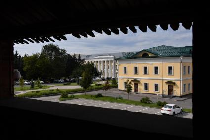 Нижний Новгород.   Вид на город со стены Нижегородского кремля.