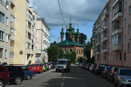 Ярославль. Вид на церковь Благовещения Пресвятой Богородицы.