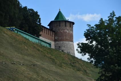 Нижний Новгород. Коромыслова башня Нижегородского кремля.