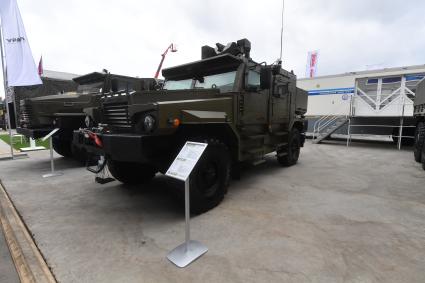 Московская область, Кубинка. Атомобиль Урал-53099 на открытии IV Международного военно-технического форума (МВТФ) `Армия-2018` в парке `Патриот`.