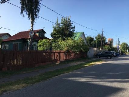 Москва. Село Троице-Лыково в районе Строгино.