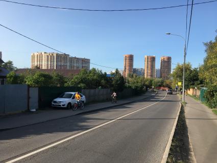 Москва. Село Троице-Лыково в районе Строгино.