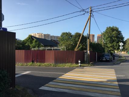 Москва. Село Троице-Лыково в районе Строгино.