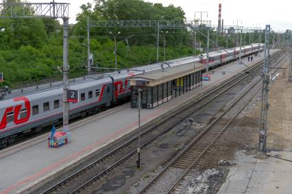 Республика Карелия. Петрозаводск. Железнодорожный вокзал.