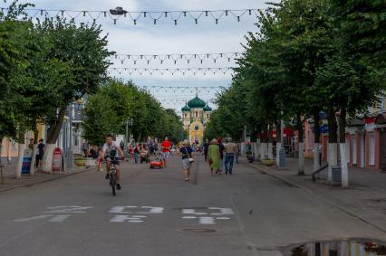 Ленинградская область, Гатчина. Вид на кафедральный собор Святого Апостола Павла.