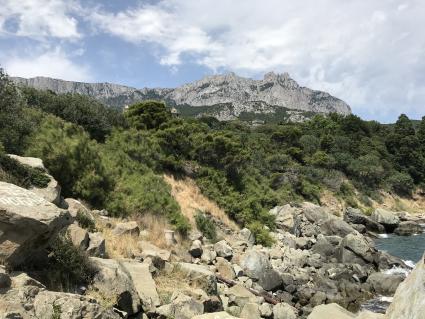 Крым, Алупка. Гора Ай-ПЕтри.