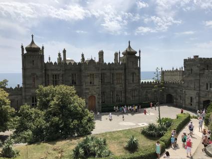 Крым, Алупка. Воронцовский дворец.