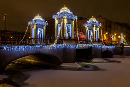 Санкт-Петербург. Новогоднее оформление города.