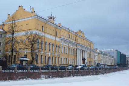 Санкт-Петербург. Вид на Юсуповский дворец.