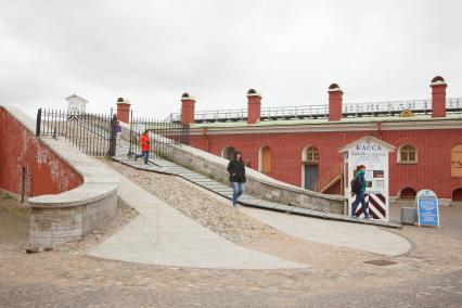 Санкт-Петербург. В Петропавловской крепости.