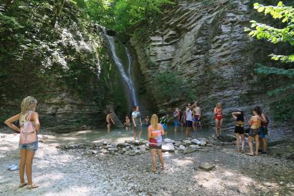 Краснодарский край. Экскурсия к водопадам.