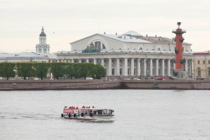 Санкт-Петербург. Вид на Стрелку Васильевского острова.