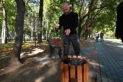 Московская область, Красногорск. Депутат Красногорской городской думы Джефф Монсон.