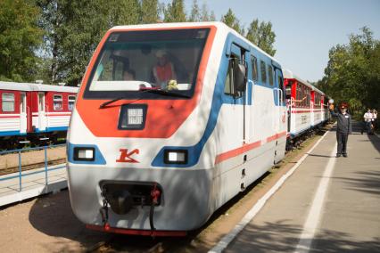 Санкт-Петербург. Малая Октябрьская детская железная дорога.