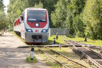 Санкт-Петербург. Малая Октябрьская детская железная дорога.