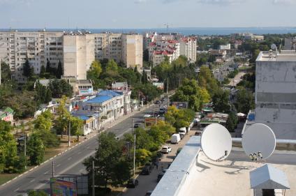 Севастополь. Вид на проспект героев Сталинграда.