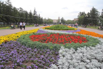 Иркутск. Вид на площадь Сперанского.