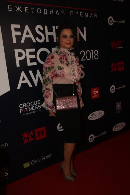 Диск280. Концертный зал VEGAS CITY HALL. Премия FASHION PEOPLE AWARDS 2018. На снимке: певица Наташа Королева