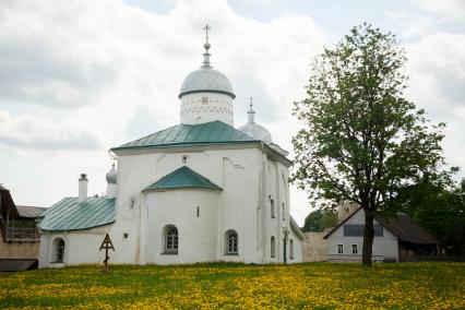 Изборск. Никольский собор.