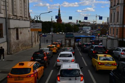 Москва. Вид на Кремль.