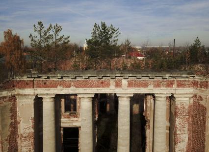 Московская область. Вид на усадьбу `Петровское-Алабино`.