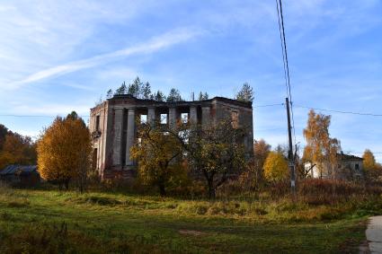 Московская область. Вид на усадьбу `Петровское-Алабино`.