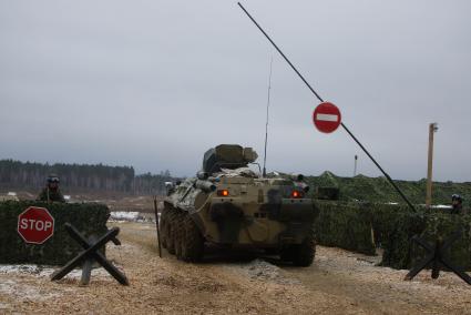 Екатеринбург. Свердловский полигон. Совместные учения миротворческих сил \'Нерушимое братство – 2018\' армий государств-членов ОДКБ (Организация Договора о коллективной безопасности)