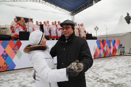 Красноярск. Празднование Дня народного единства.