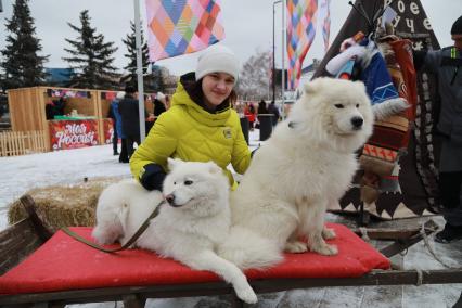 Красноярск. Празднование Дня народного единства.