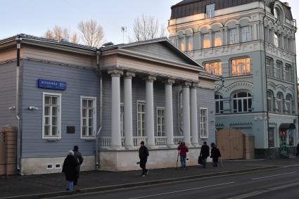 Москва. Дом-музей И.С. Тургенева на Остоженке, открывшийся после реконструкции.