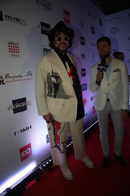 Диск296. Ресторан ROYAL BAR. Премия телеканала Fashion TV FASHION SUMMER AWARDS 2017. На снимке: певец Филипп Киркоров