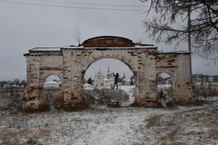 Великий Устюг.  Вид на Успенский собор .