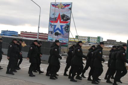 Архангельская область, архипелаг Новая Земля.  Военнослужащие.