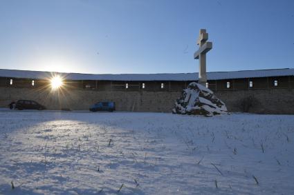 Псковская область, Псков. Вид на Псковский Кремль.