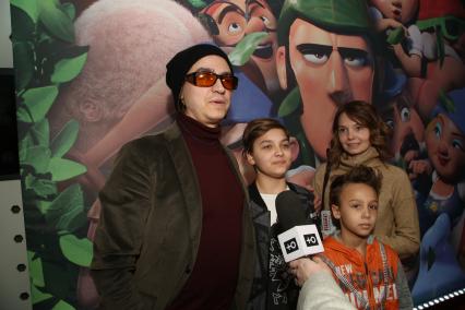 Диск 302 Сергей Филин с женой балериной Марией Прорвич и сыновьями Александром и Сергеем