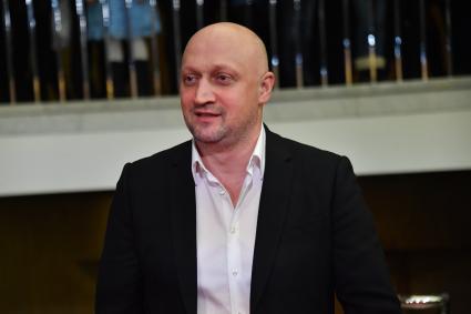 Москва.    Актер Гоша Куценко на Российской национальной музыкальной премии `Виктория-2018` в Государственном Кремлевском дворце.