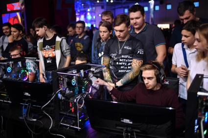 Москва. Фестиваль Wargaming Fest 2018 прошел в московском Экспоцентре.