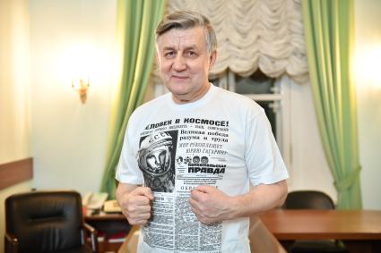 Москва. Главный ученый секретарь президиума РАН Николай Долгушкин.